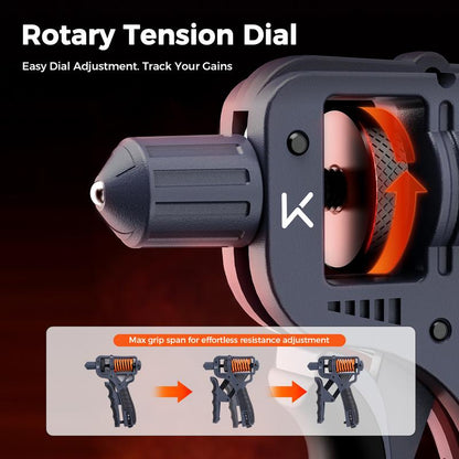GripForge™ Adjustable Hand Grip Strengthener
